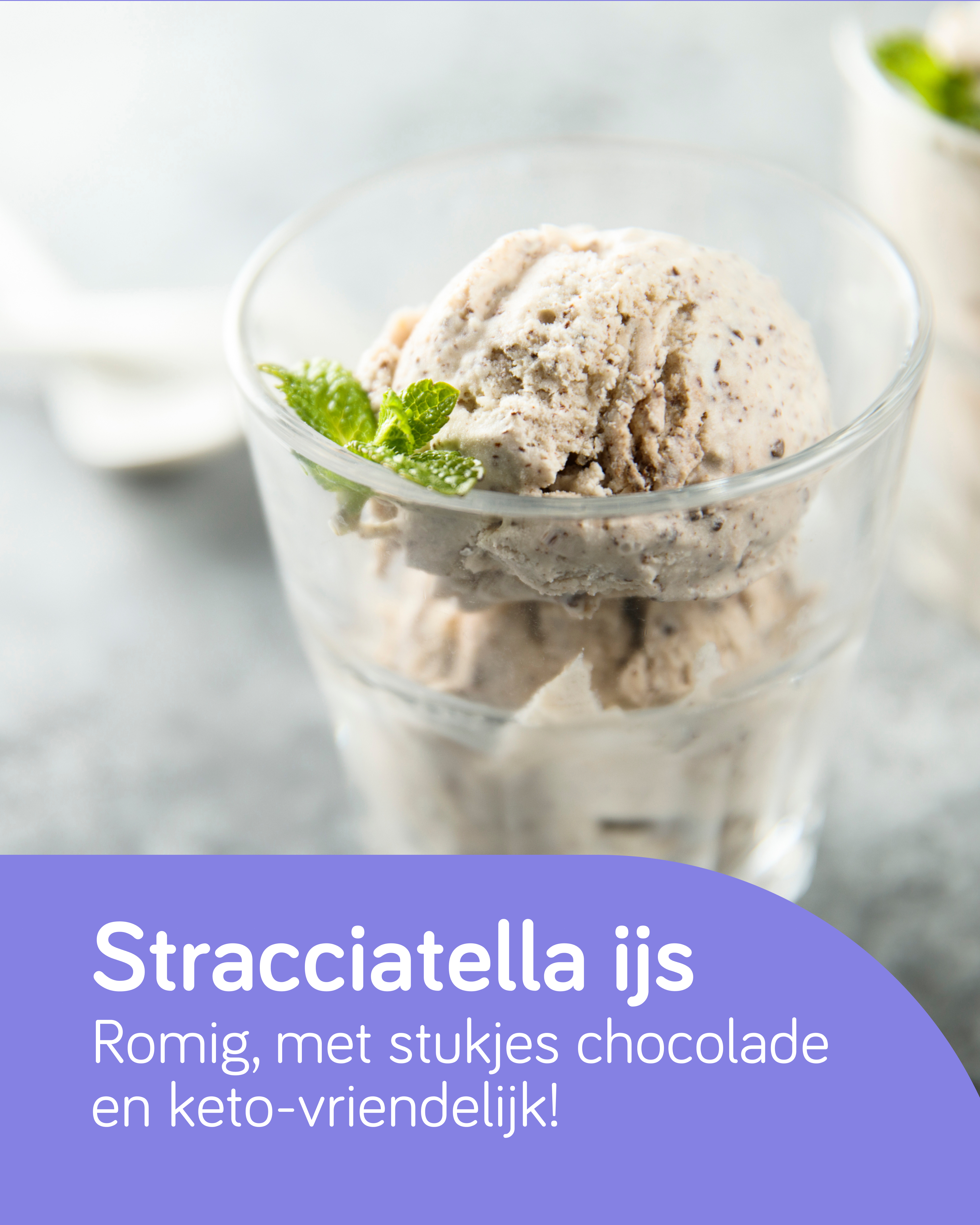 Stracciatella ijs