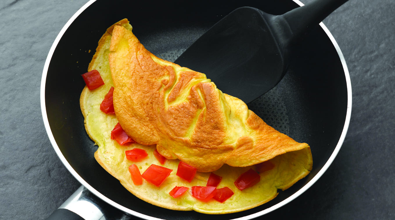 Omelette au fromage