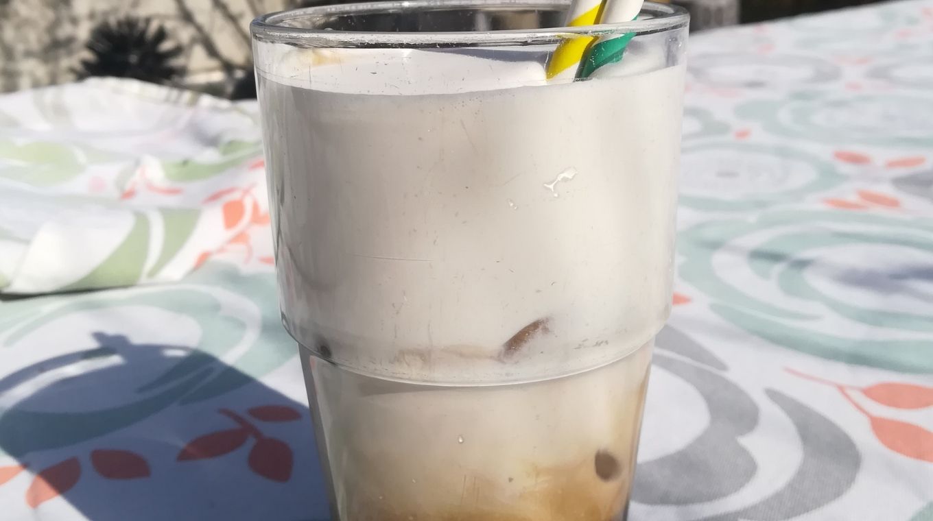 Ketoccino frappé