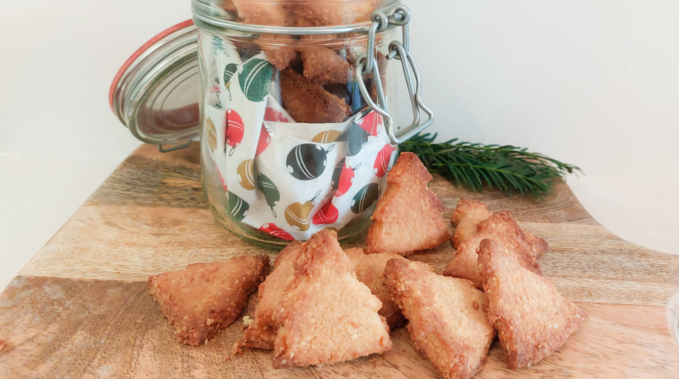 Biscuits sapin de Noël