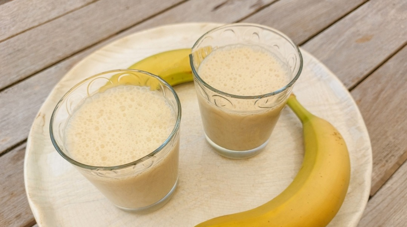 Milkshake à la banane