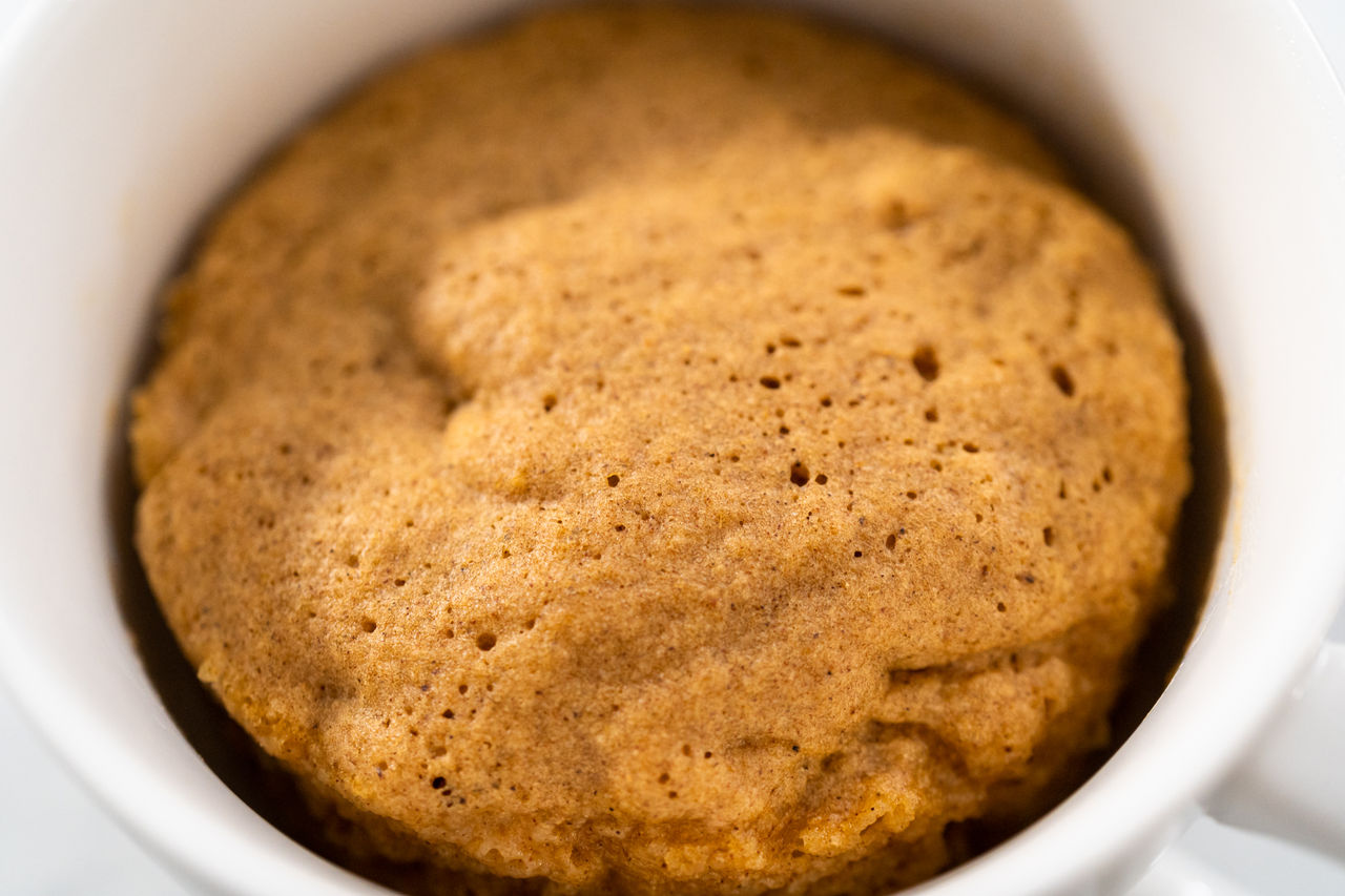 Pumpkin mug cake
