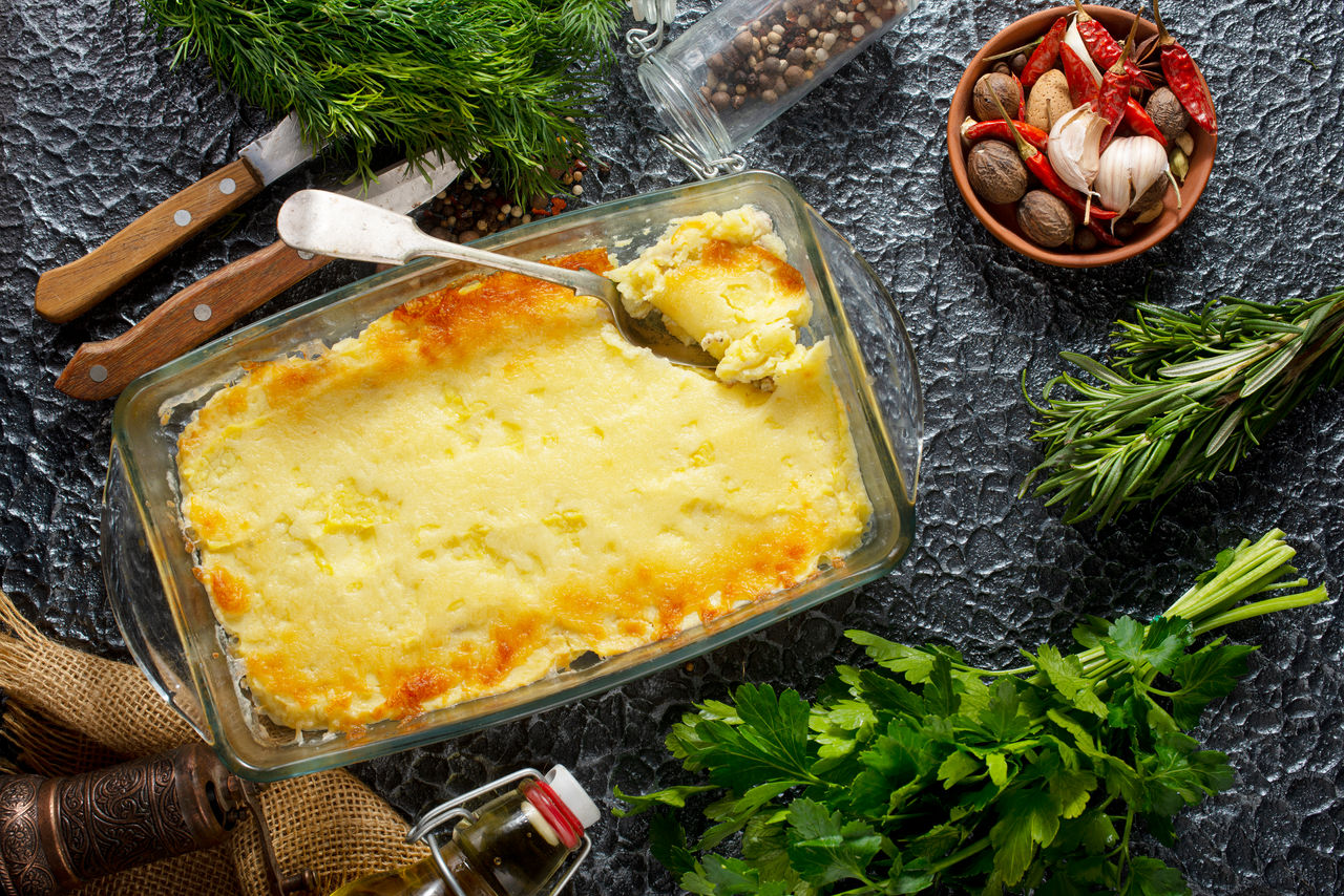 baked mashed potato
